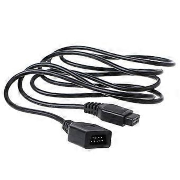 1,8 meter 9-pinners kontrollerforlengelseskabel til Sega Genesis 2. generasjons gamepad-joystick