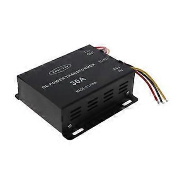Bil Strömförsörjningsomvandlare Nedtransformator Omvandla 24V Till 12V DC Omvandlare Tillbehör Minnesfunktion Bilverktyg