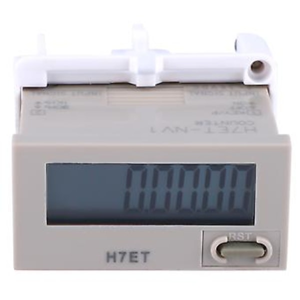 H7ET-NV1 3-36V DC Digital Elektrisk Räknare Totalisator med LCD-Display
