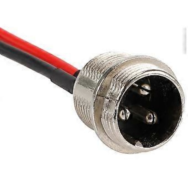 Elektrisk sparkesykkel ladeinterface strømkabel ladekontakt portplugg for PRO sparkesykkel tilbehør, stil A