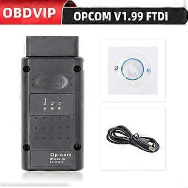 Diagnostisk skanner OBD2 Opcom för Opel- V1.70 V1.78 V1.99 OBD2 OPCOM PIC18f458