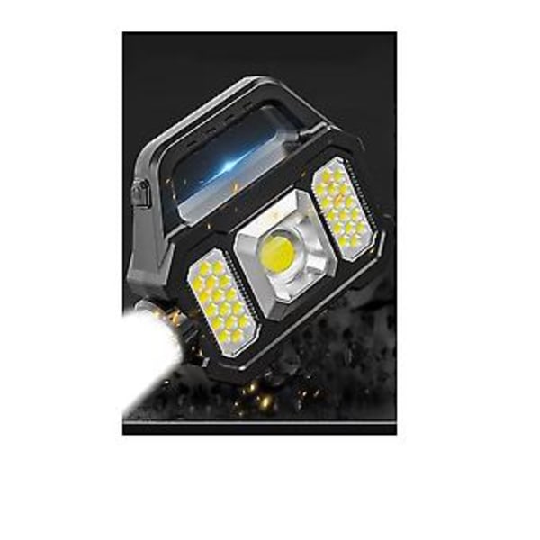 Opladningsskat Stærk Lys Lommelygte Cob Bærbar Lampe (cob)