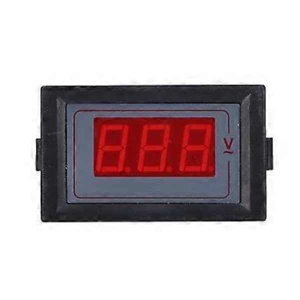 Digital Voltmeter LED-display 2-tråds spänningsmätare 50-500V för AC 50-35V