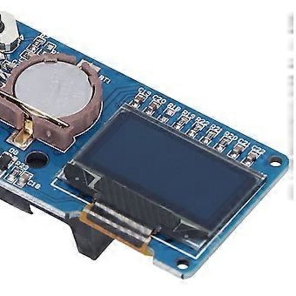 ESP8266 Kellomoduulin Kehityskortti 0,96 tuuman OLED-näytöllä ja 18650 Akunpidikkeellä
