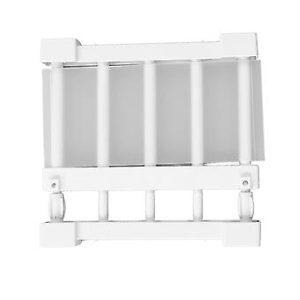 Skapdivider Oppbevaringshylle, Justerbar Spenningshylle for Skap, Utskjærbar DIY Divider for Skap, Bransjeledende Standarder