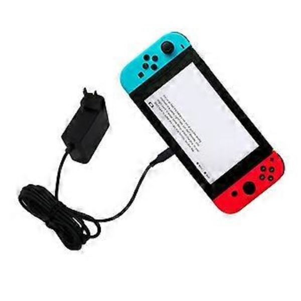 Verkkolaturi Switch-pelikonsolille, 2 erilaista pistoketta