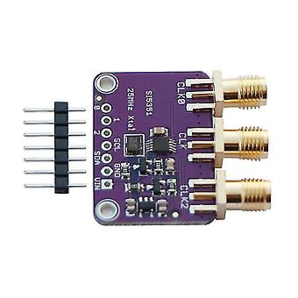 Si5351a I2c 25mhz C Generaattori Breakout-kortti 8khz - 160mhz D9i2:lle