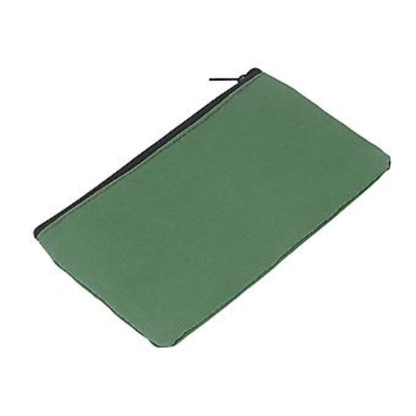 Værktøjstaske Army Grøn Canvas Bærbar Multifunktionel Kraftig Håndtaske til Skruenøgle Skruetrækker Søm 27,4x16 cm