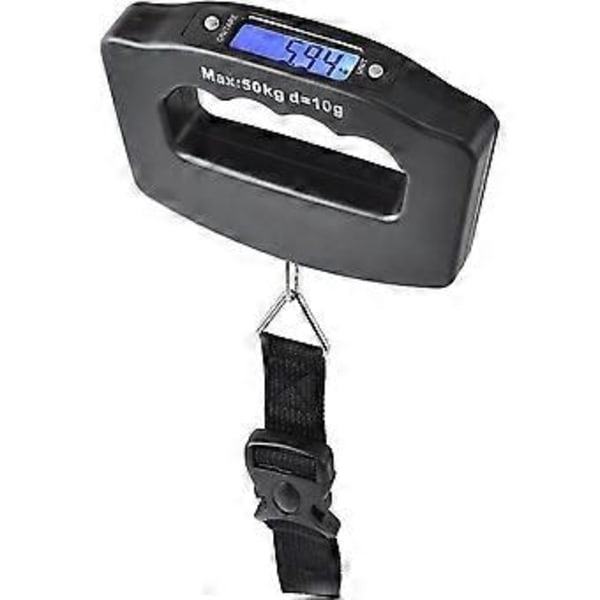 Trixes Portabel Digital Bagagevåg Reseaccessoar 50kg Resväska Viktmätare