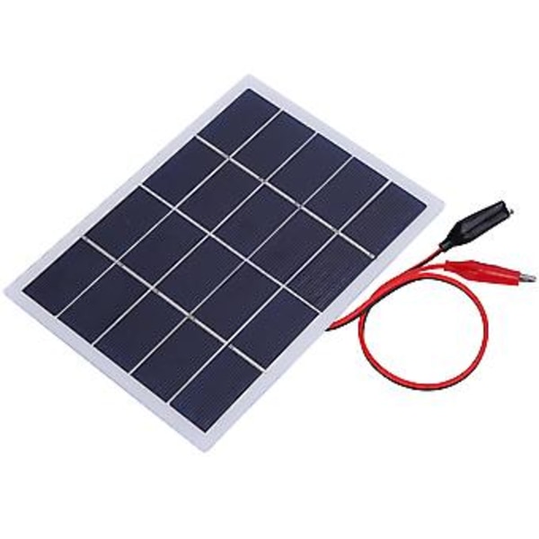 DIY aurinkopaneeli, 3W 5V polykiteinen piiaurinkopaneeli, laminoitu aurinkopaneeli, käyttäjäystävällinen muotoilu