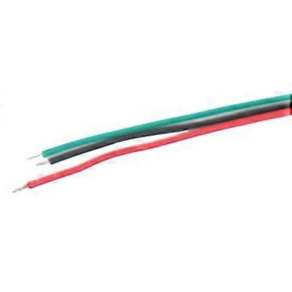 4 Set Förkopplade Runda Lysdioder Vattentäta 2-Färgs Indikatorlampor Gemensam Anod 10mm 12-24V (Röd och Grön)