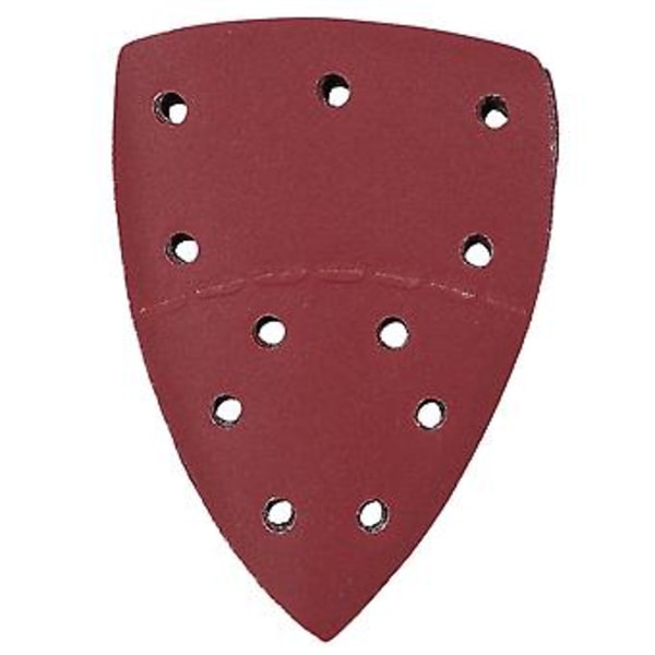 60 st Mus Sandpapper, 240 Korn, 140x140x100mm, 11 Hål, Handflate Slippapper Slipplattor för Effektiv Utjämning & Polering