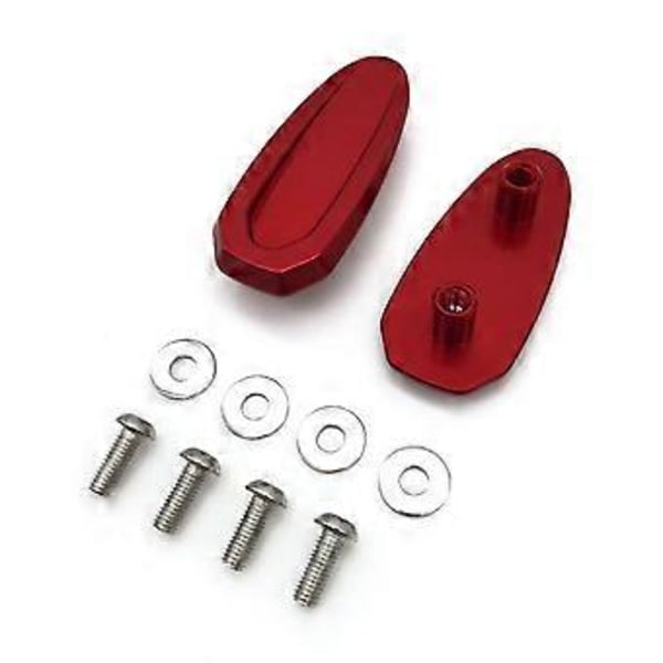 Til S1000RR 2019-2023 Motorcykel Bakspejl Base Cover Vindskærm Drive Eliminator Spejlhul Cover - Rød