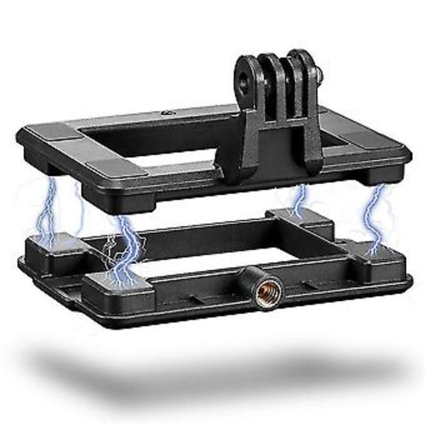 Magnetisk Fäste Actionkamera Snabbkopplingsfäste Adapter För Hero 10 9 8 Tillbehör