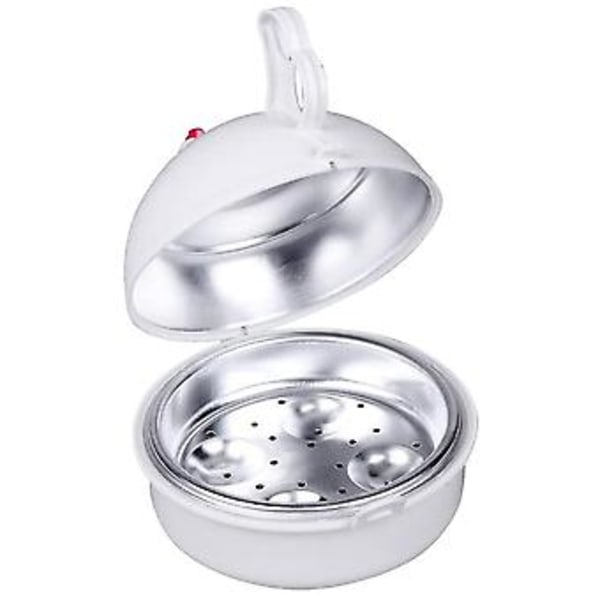 Mikrobølgeovn 4 Æggepocherer Koger Non-Stick Morgenmad Frokost Aftensmad