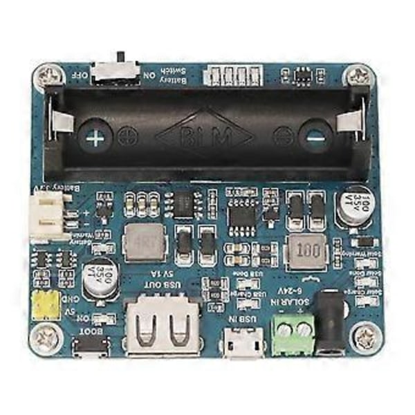 Solkraftsmodul för 6V-24V solpanel, stöder MPPT-funktion, USB-anslutning batteri