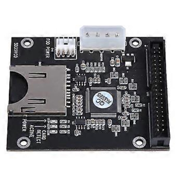 1 kpl SD SDHC -kortti IDE 3.5\" 40-nastainen urosadapteri Uros IDE-kiintolevyadapteri