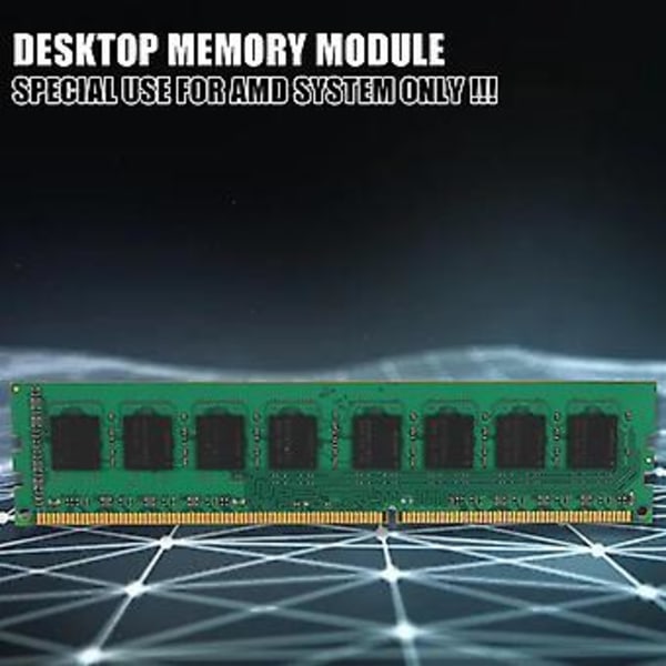 8gb Pc Muistimoduuli Ram Ddr3 Pc3-10600 133hz Dimm Pöytäkone Amd Järjestelmälle