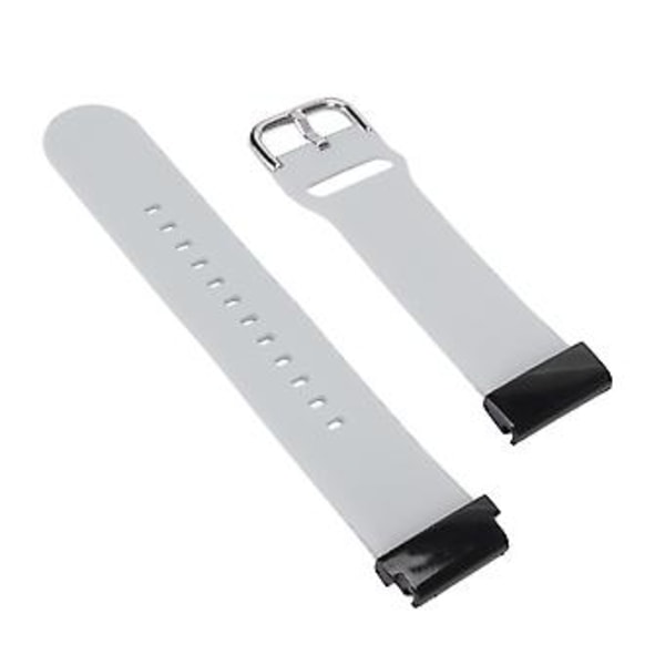 26mm Silikon Klockarmband Flexibelt Justerbart Ersättningsarmband för Fenix 7X 6X 5X Grå