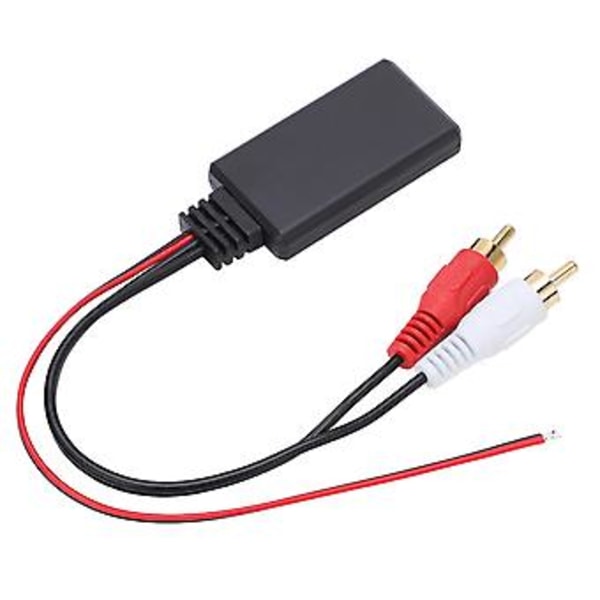 Bluetooth RCAAUXIN -sovitin, autostereoradio 2RCA Bluetooth AUXIN -kaapeli auton Bluetooth-moduuli parannetuilla ominaisuuksilla