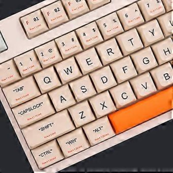 139 Taster PBT XDA Dye-sub Personlighet Mekanisk Tastatur Taster For 61/64/68/87/96/980/104/108 Taster Søt Tegneserie