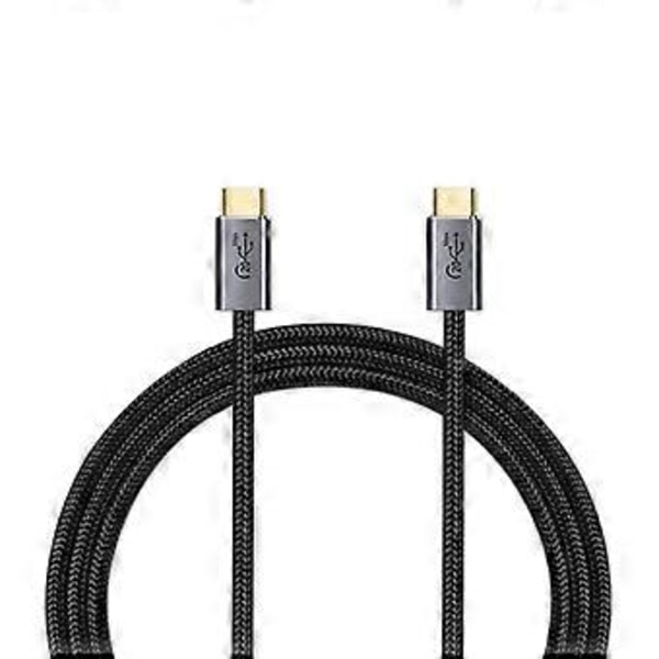 Hurtigoplader Type C USB C Datakabel 20Gbps Hurtig Opladning 100w