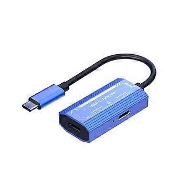 USB C till 4K@60Hz AR Smart Glasögon Display Adapter med PD100W för / AR för Switch SteamDeck Ally Laptop