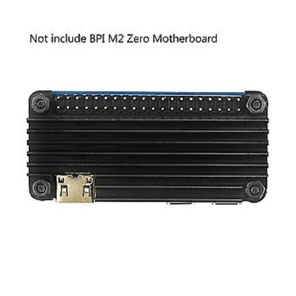 Aluminiumkabinett Kjøleribbe For Banana Pi M2 Uten Adapter For Bpi-m5 Utviklingskort Beskyttende Skall