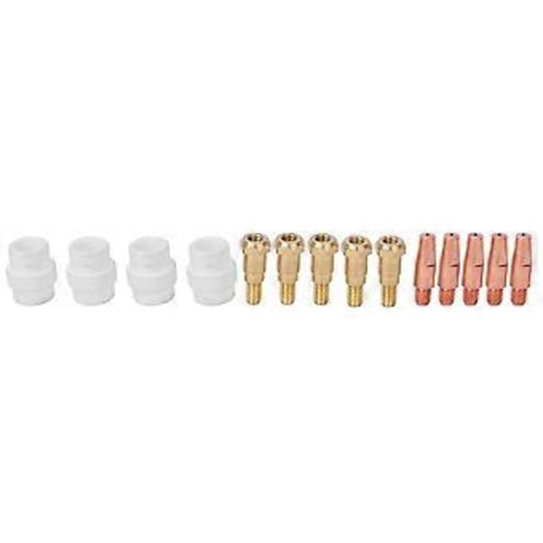 14 kpl Kosketuskärki Kaasudiffuusori Kärjen Pidike Sarja Binzel 24KD MIG Hitsauspolttimelle 1.0mm