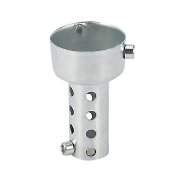 Silver Motorcykel Avgasrör Ljuddämpare Insats Baffel Db Killer Ljuddämpare 45mm X 80mm