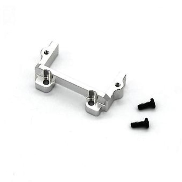 För Fcx24 Metall Servo Fäste 1/24 Rc Crawler Bil Uppgraderingar Delar Tillbehör, silver