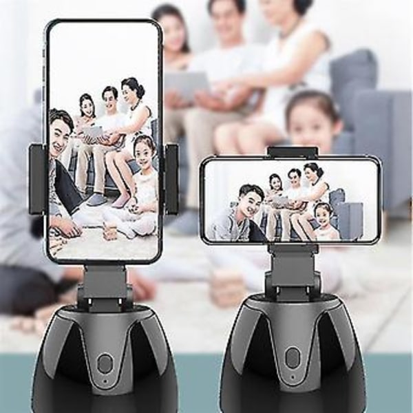 Automatisk Ansigtssporings Kamera Gimbal Stabilisator Smart Fotografi Holder 360 Graders Rotation Selfie Stick Til