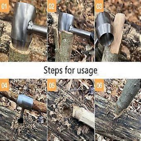 Snickares Handborr Utomhus Handgjord Multipurpose Borr Handvridborr Multi-Purpose Handborr