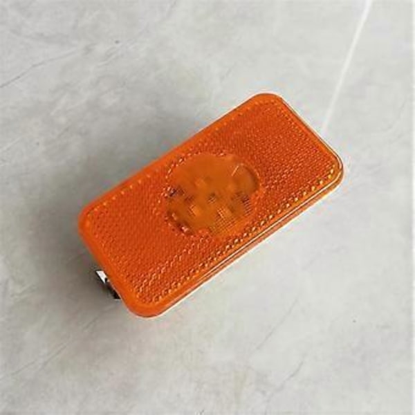 2 st 24V LED Sidomarkeringsljus Lastbil Blinkers Sidoljus för FM FL Lastbil Ljus Gult 20789440 Lastbilstillbehör