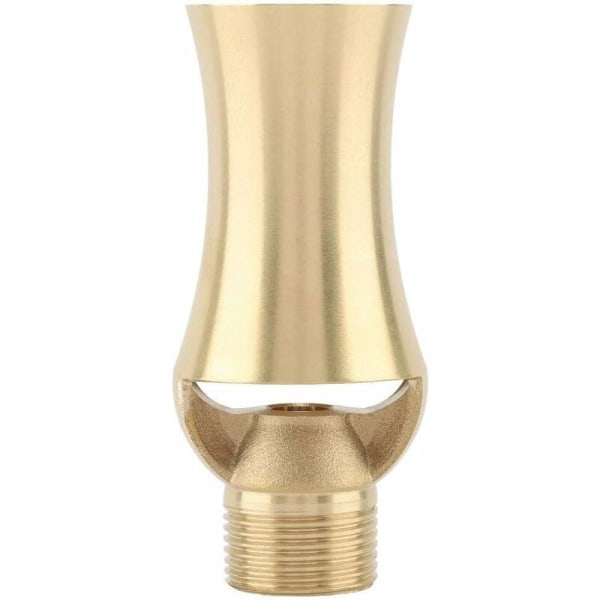 Fontänmunstycke i mässing för is torn damm vattenfall ceder vatten fontän spray munstycke justerbart huvud cederformad bassäng flöde sprinkler huvud(1/2''3/4'')