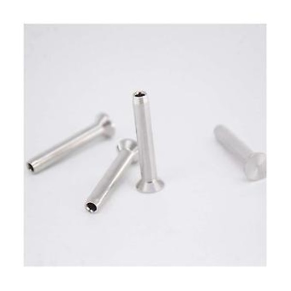 24-pack 316 Rostfria Handpressningsprofiler För 1/8in Vajerräcken, Däckräcken, Ledstänger