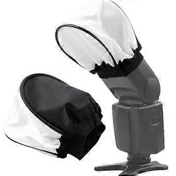 1X Universal Softbox Diffuser til DSLR Kameraer, Flash Lys Speed Lights Mini Bærbar Soft Box