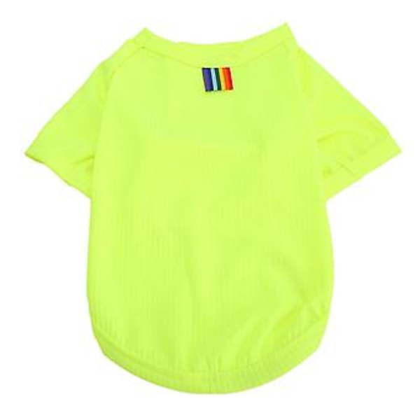 Hengittävä koiran paita, lyhythihainen, joustava ja mukava koiran lyhythihainen T-paita pienille koirille, kevät, kesä, vihreä, 2XL