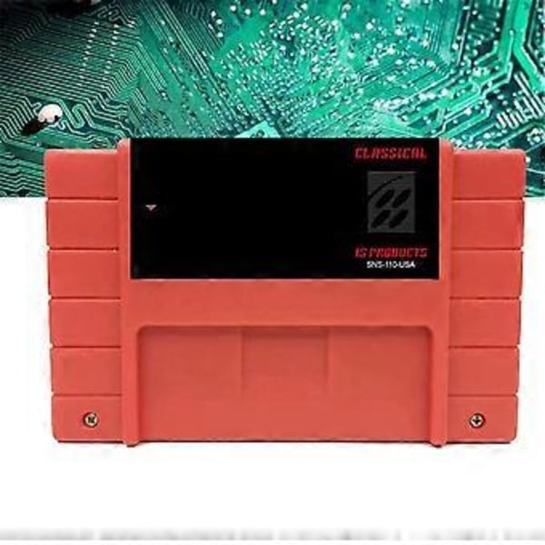 SNES 110-IN-1 Peli Super 110-In-1 Pelikortti SNES Pelikonsolille Perheen Hauskanpitoon Lapsille, A
