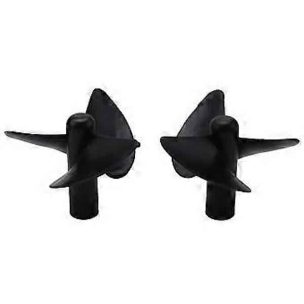 RC Båt Reservdelar Propeller Set för 2011-5 Fiske Verktyg Betesbåt Fish Finder Skeppsdel Positiv & Omvänd Propeller, 2 st