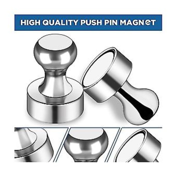 20 st. för anslagstavla S Push Pin S och kartnålar