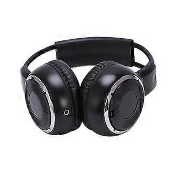 2 X Tupla Infrapuna Stereo Langattomat Kuulokkeet Ir Auto DVD Soitin Niskatuki Musta