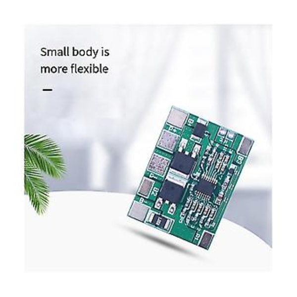 2 stk 4s 3.2v 8a Po4 Charr Bms Pcb Kort 12.8v 14.4v 18650 32650 Ba