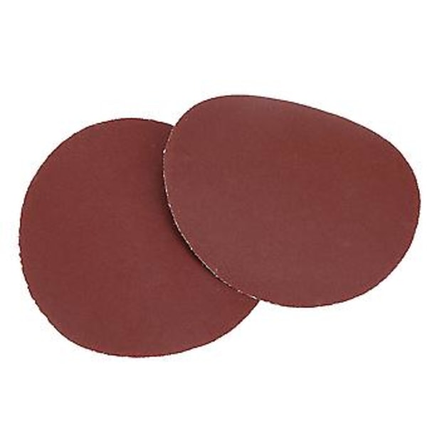 100 st 75mm/3in Alumina Sandpappersrondeller, 320# Runt Slippapper för Slipning & Polering, Högpresterande Slippapper för Trä, Metall och Färg