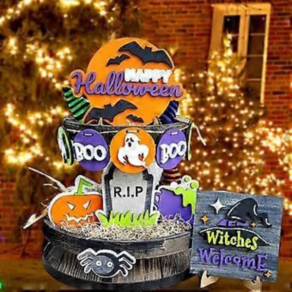 11 kpl Aave Miniatyyri Hieno Muodonmuutoksia Estävä Kevyt Säänkestävä Kurpitsa Halloween Figuriini Juhlatarvikkeet