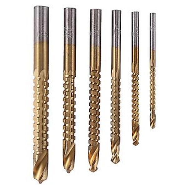 6 st HSS S Borrsats för Metall K075