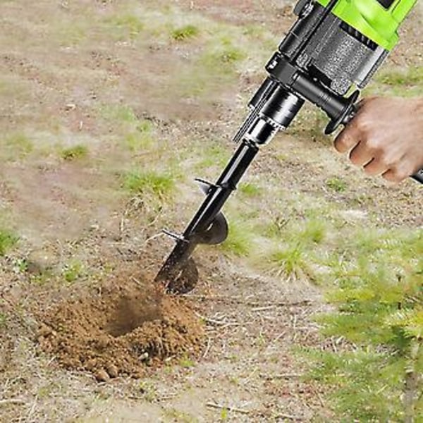 Puutarhakaira, puutarhakierrekaira, sähköporakoneen puutarhakaira, kuusiovarsi, kierrekaira, puutarhatyökalu taimien ja sipulien istuttamiseen-