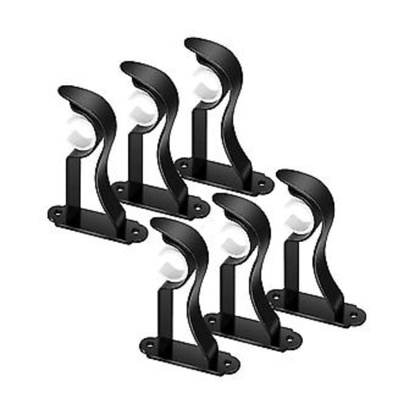 Ain Rod Brakett, 6 Pakk Ain Rod Kroker For Tørre Enkelstenger Braketter For 1-