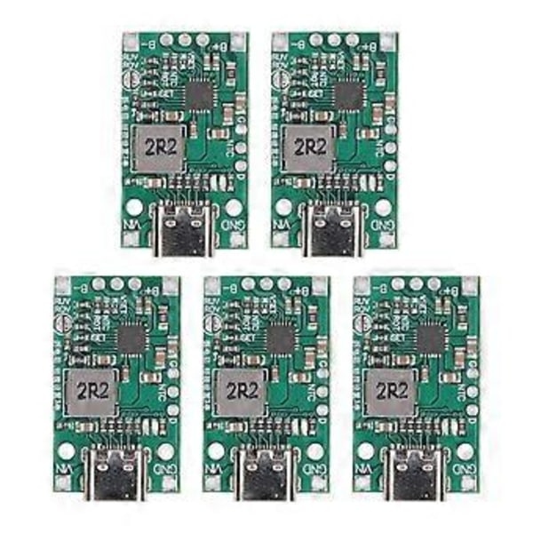 5 STK. Lithium Batteri Opladnings Boost Modul med Balance 23S Batteri Opladning Step Up Board