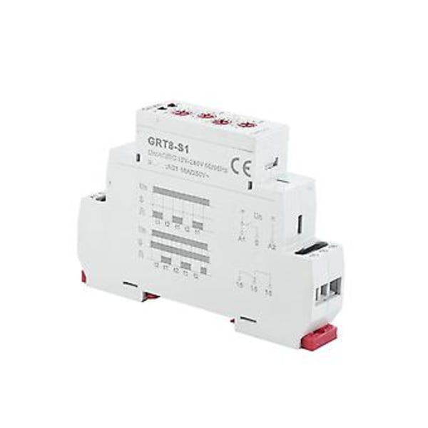 Grt8-s Asymmetrisk Cykel R Relä Spdt 16a Elektronisk Re Relä, Grt8-s1 Ac12v-240v